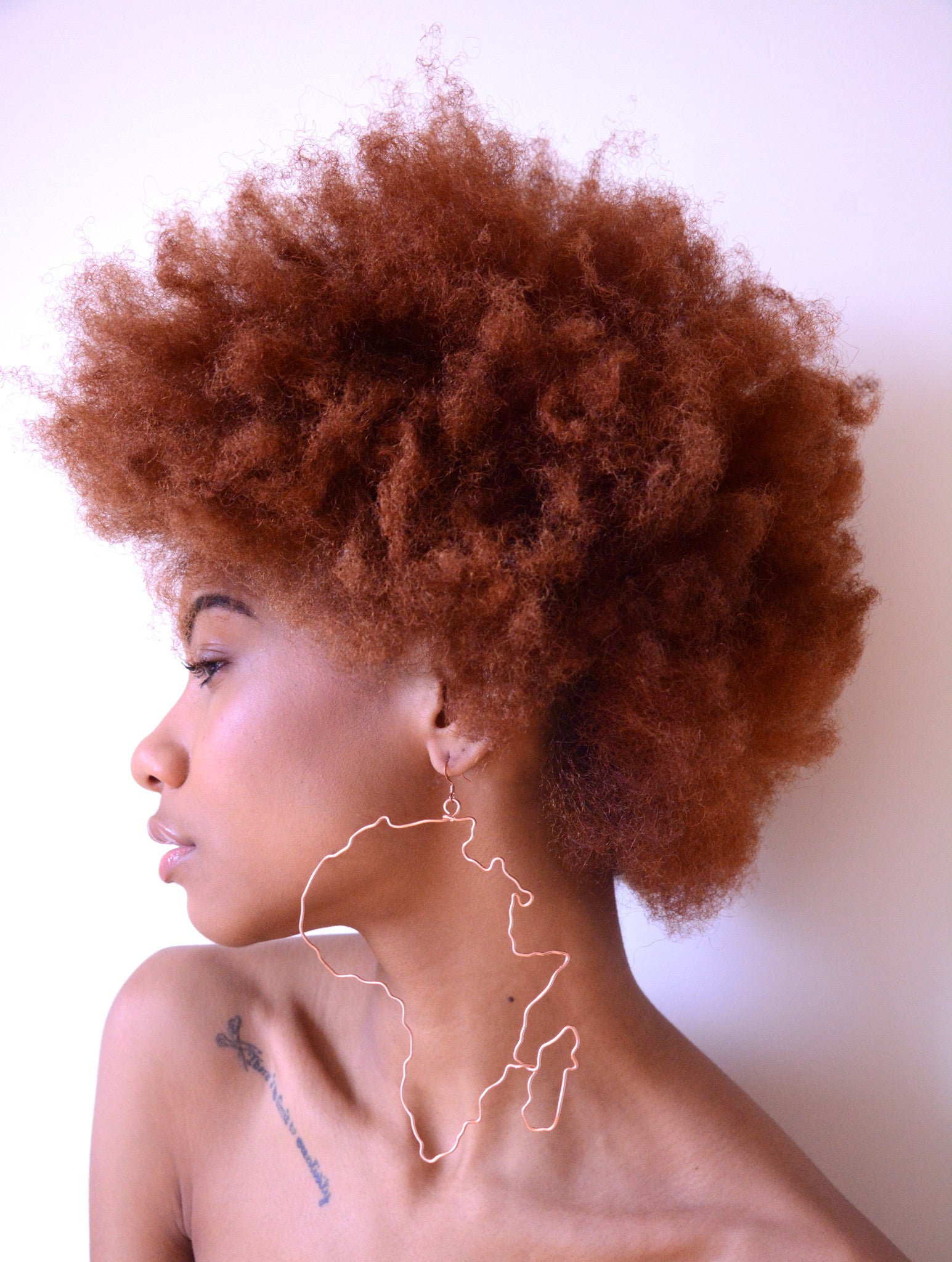 I Wanna Love You and Treat You Right Africa Earrings