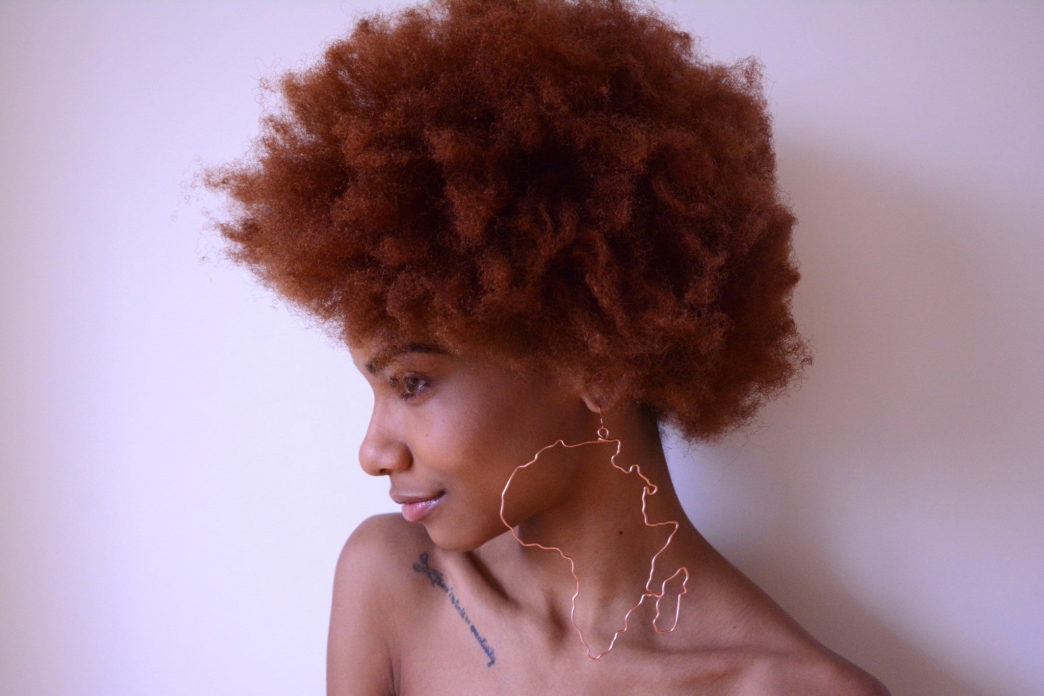 I Wanna Love You and Treat You Right Africa Earrings