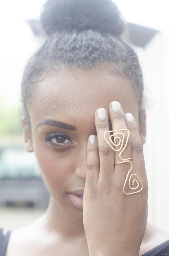 Sand Castle Ring