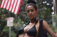 Vintage Beads Byaree "Chakah" Hoops
