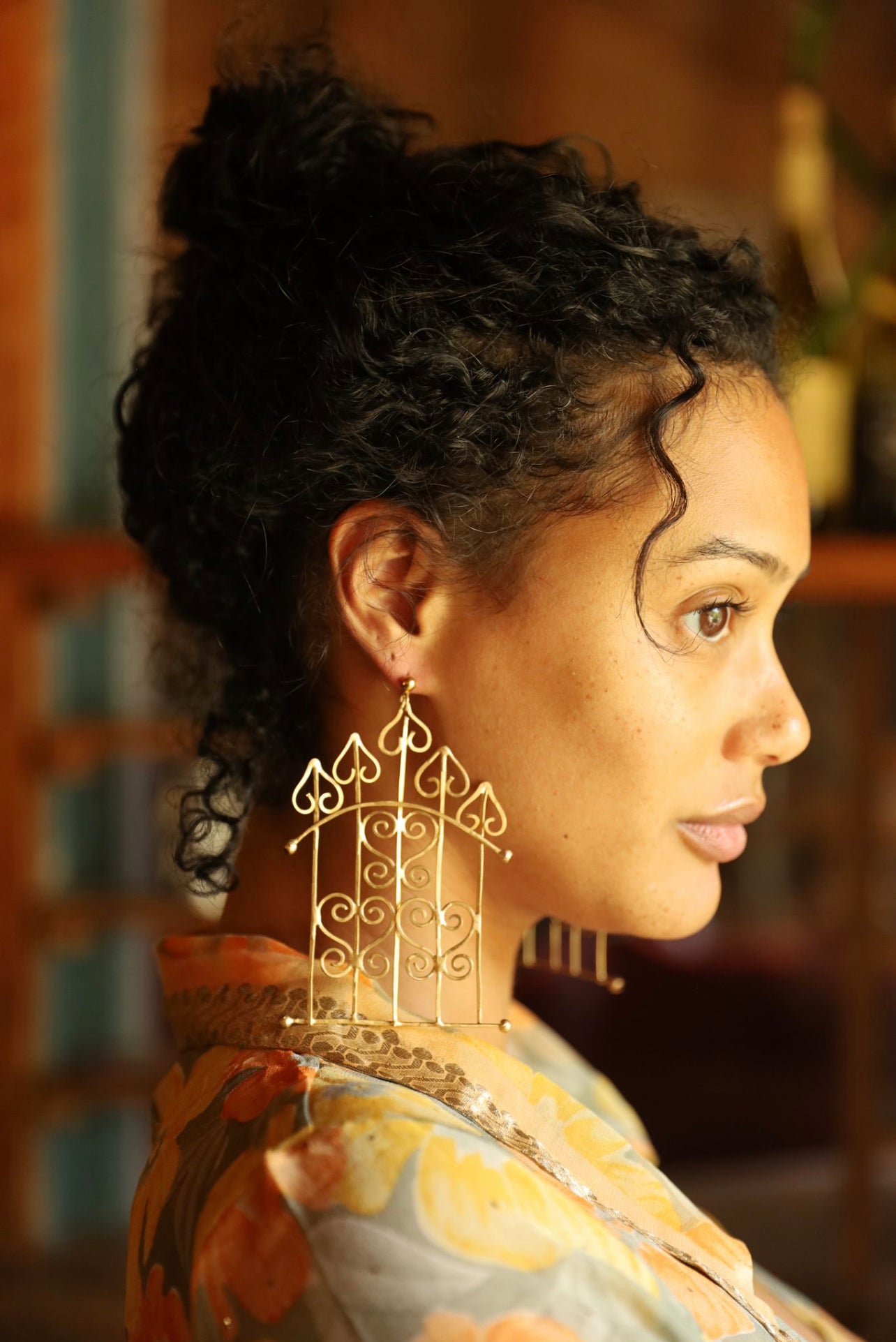 Sankofa Gate Earrings