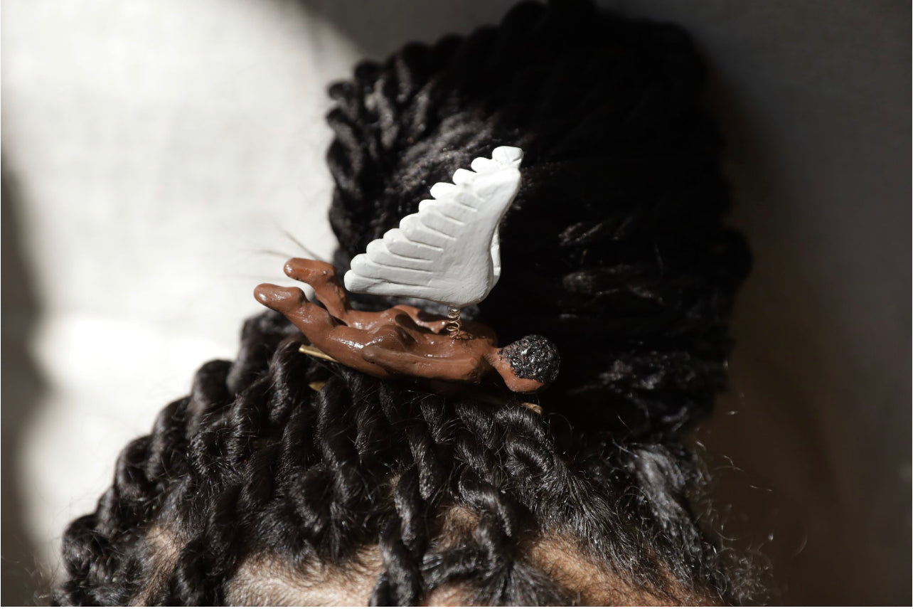 Flying Angel Barrette