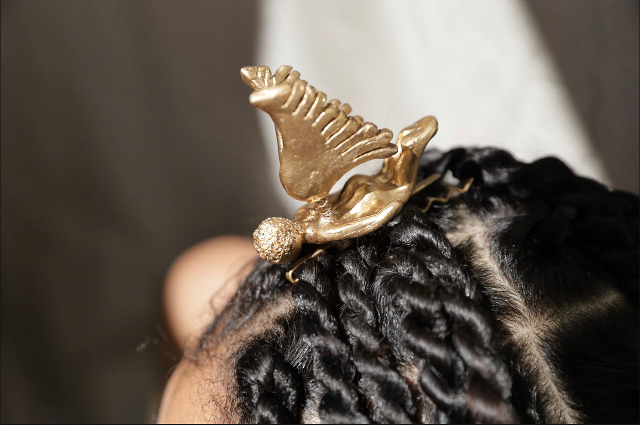 Flying Angel Barrette